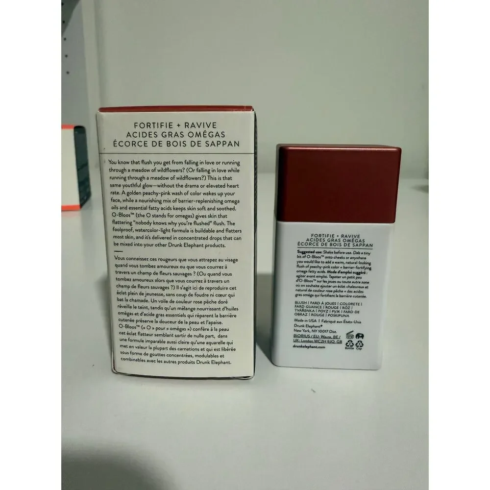 $39 Drunk Elephant O-Bloos Rosi Drops Blush Serum 30ml + Lala Retro